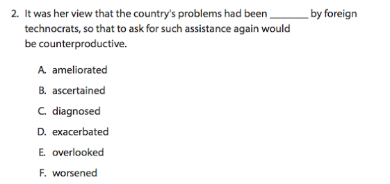 CC | Text Completion And Sentence Equivalence On The GRE